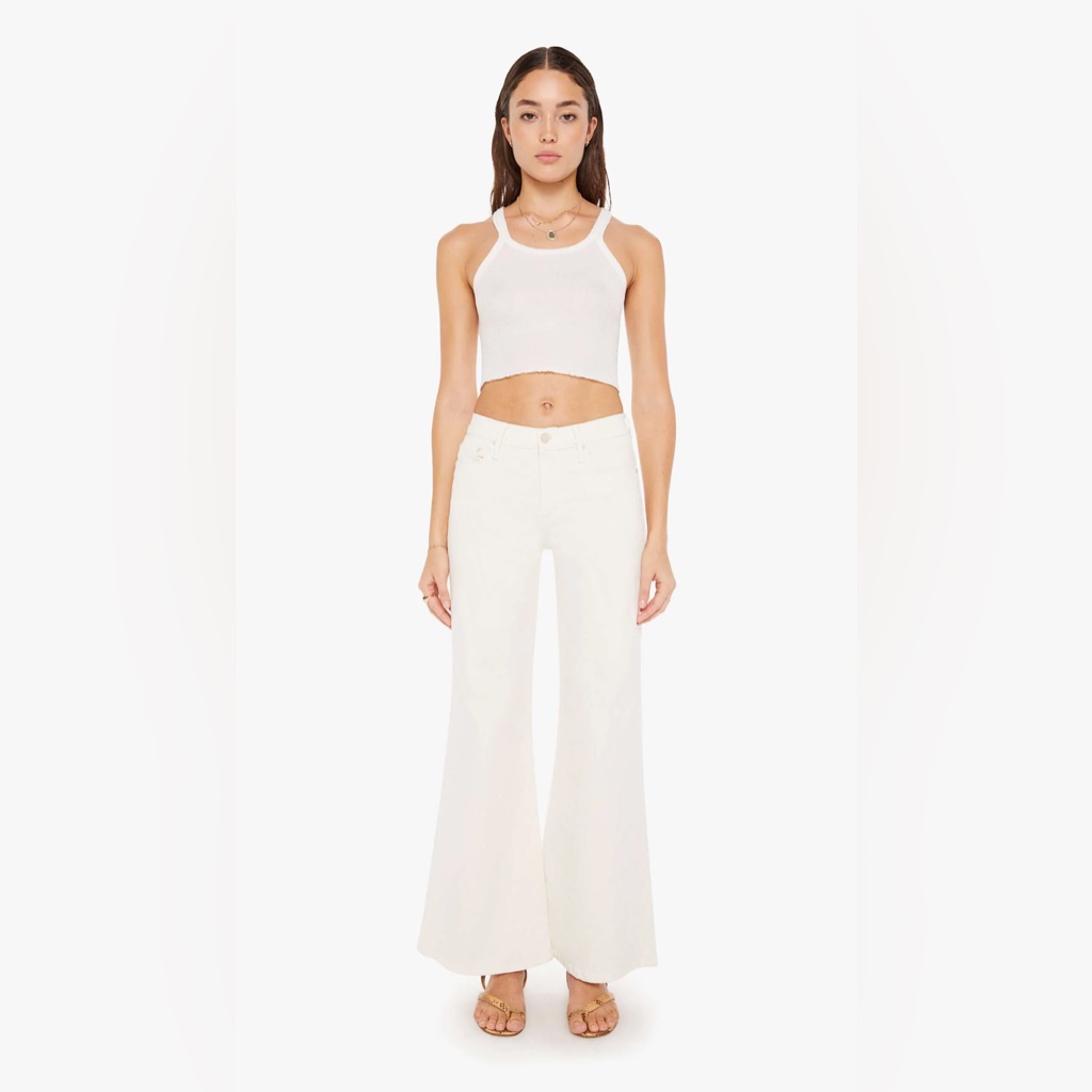 Mother Twister Skimp Jeans 34 Cream Puffs